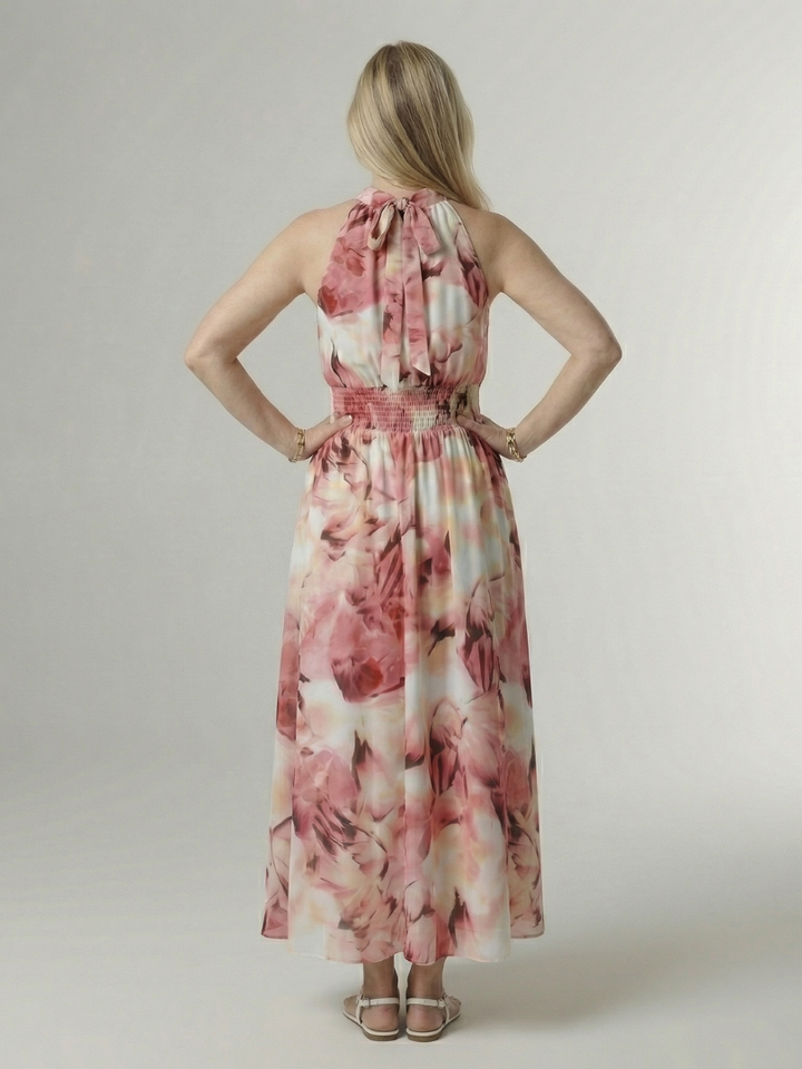 Martyna | Sukienka Midi Halter