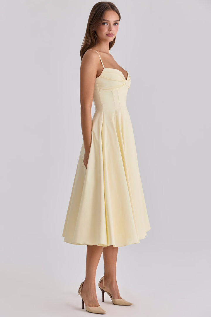 Dorota | Elegancka Sukienka Midi