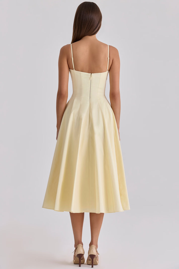 Dorota | Elegancka Sukienka Midi