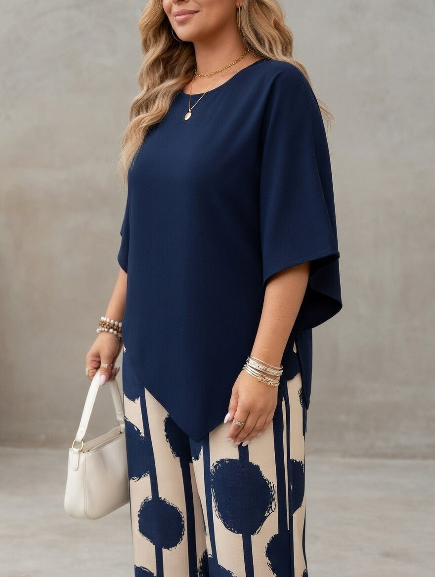 Luna | Zestaw Dwu Częściowy Casual Chic