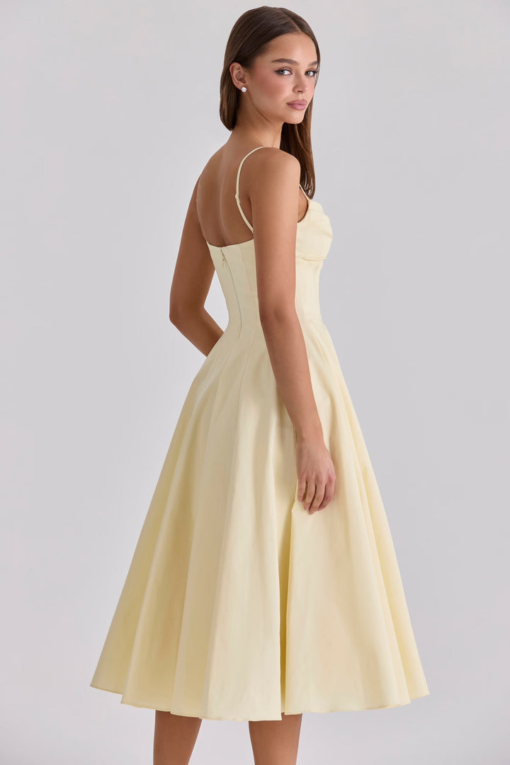 Dorota | Elegancka Sukienka Midi