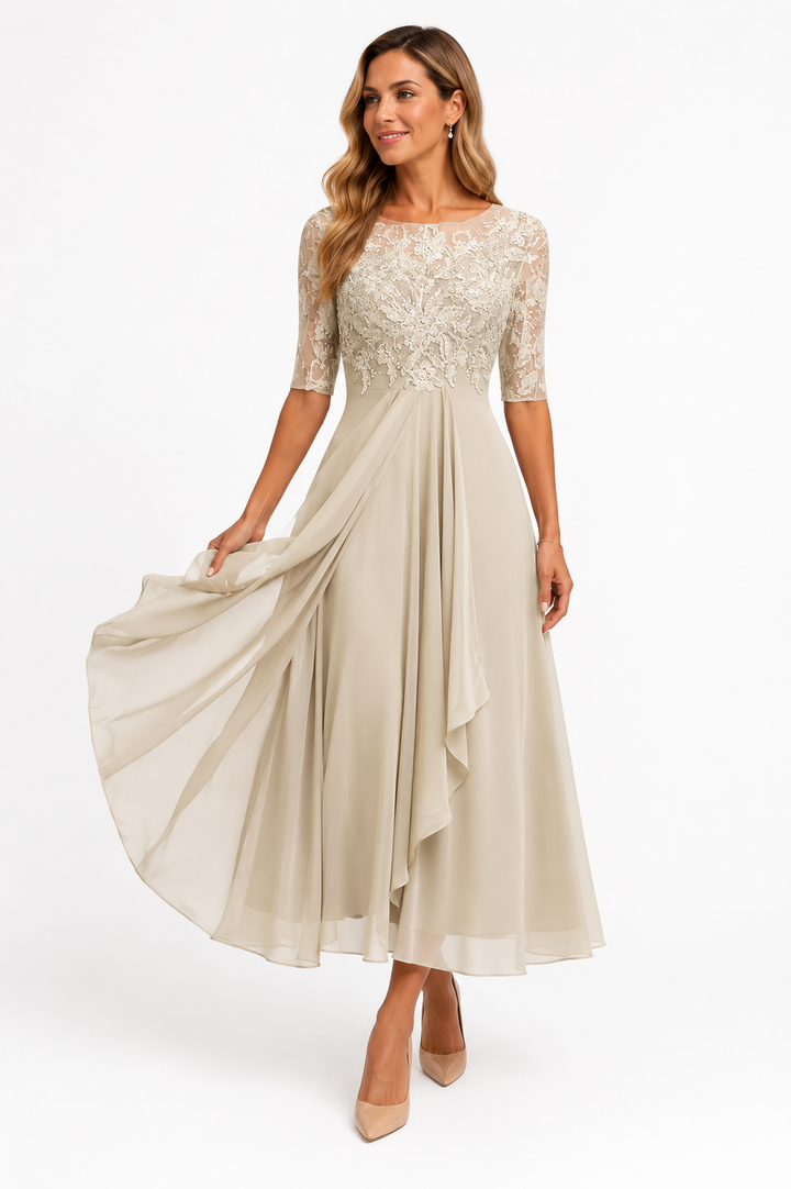Renata | Elegancka Koronkowa Sukienka