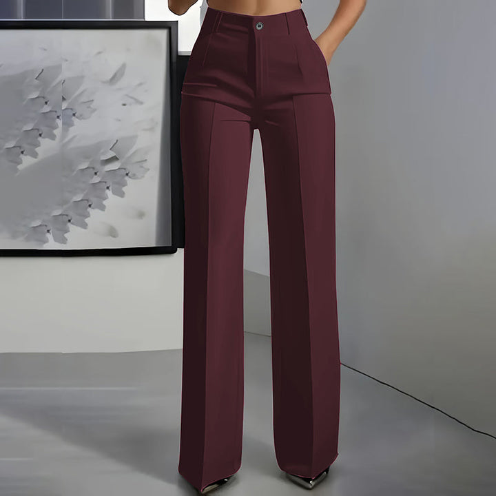 Jenna™ | Damskie spodnie z wysokim stanem