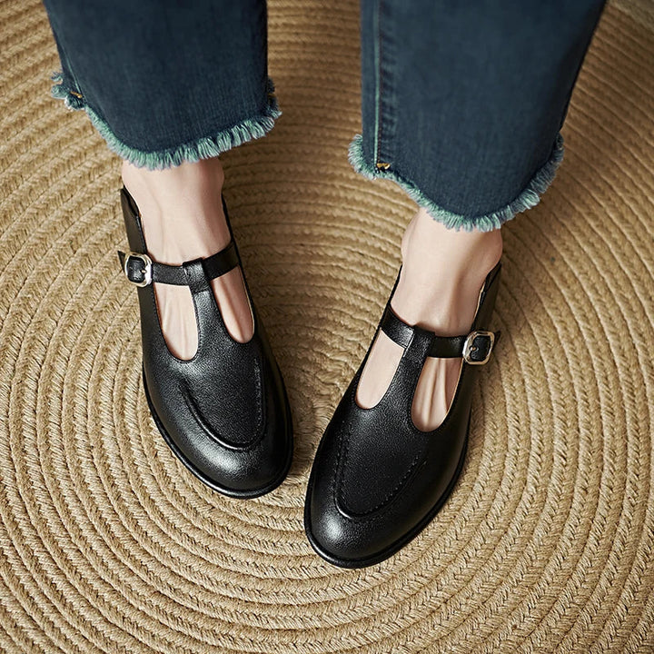 Lena | Ortopedyczne czółenka na niskim obcasie