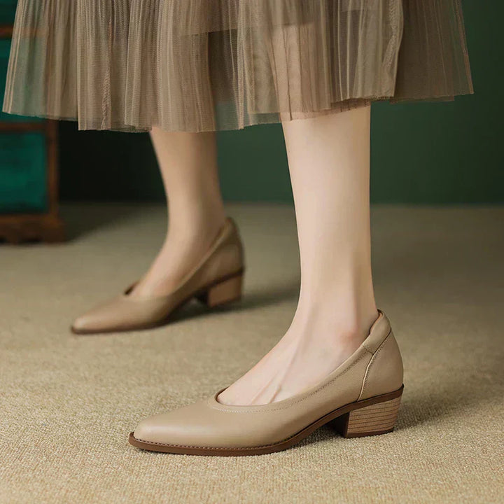 Zofia | Buty ortopedyczne na średnim obcasie