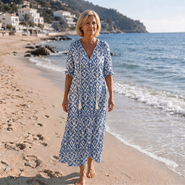 Sara | Sukienka Midi Boho A-Line