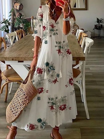 Sara | Sukienka Midi Boho A-Line